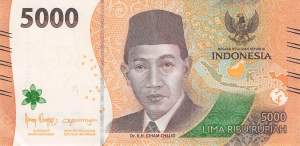 Indonesien 5000 Rupiah 2024 p164